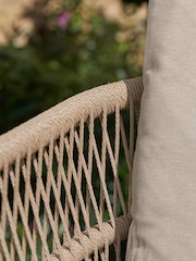 Pacific Latte Martic Garden 2 Seater Sofa - Image 3 of 6