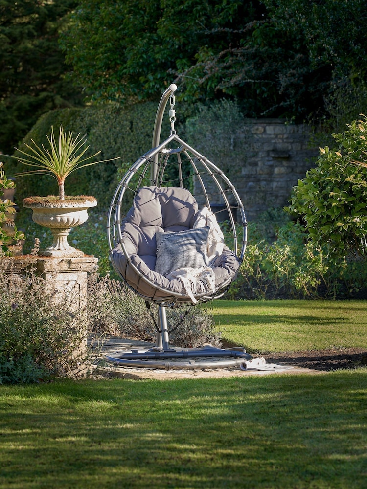 Pacific Anthracite Blake Garden Hanging Chair - Image 1 of 6