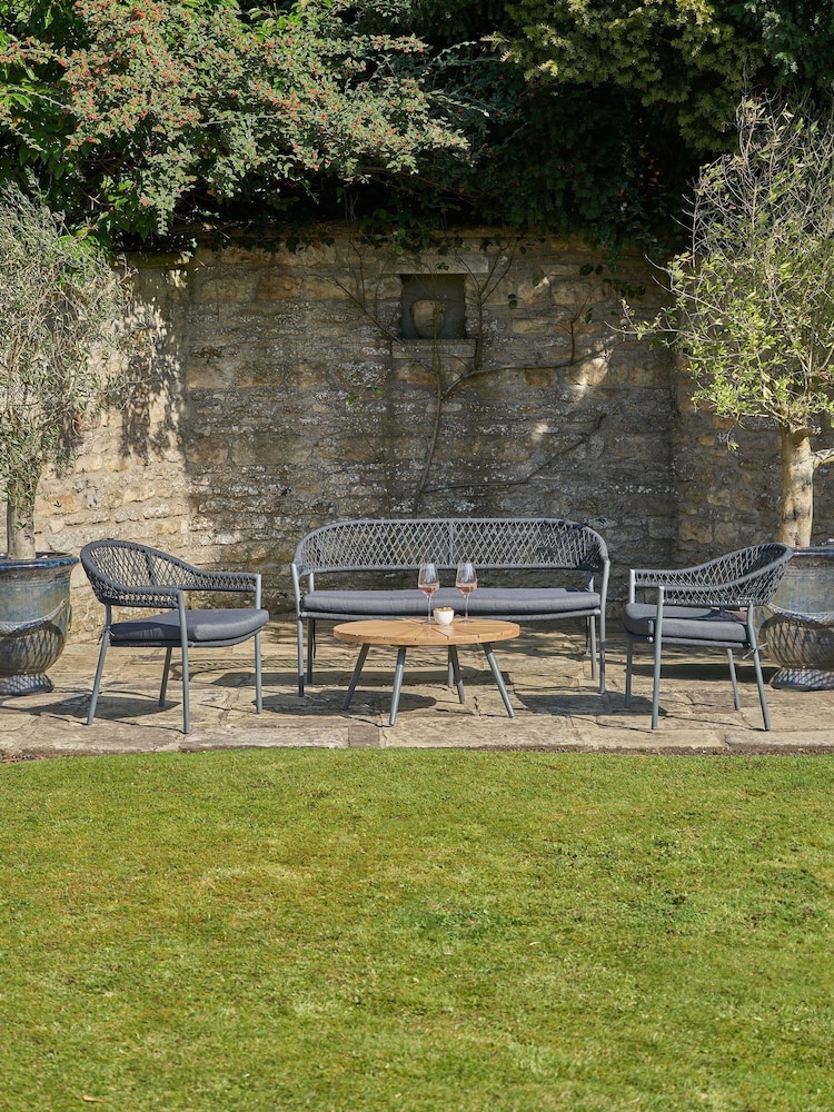 Pacific Black Bazel Garden Seating Set - Image 1 of 6