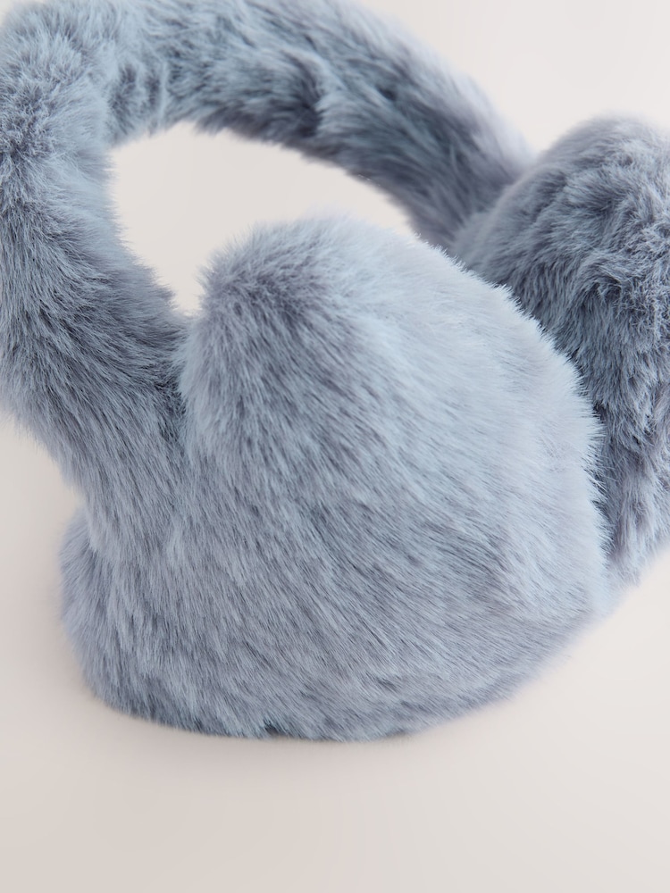 Grey Heart Earmuff - Image 3 of 3