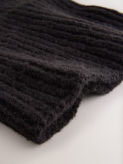Black Chunky Rib Snood (1-16yrs) - Image 3 of 5