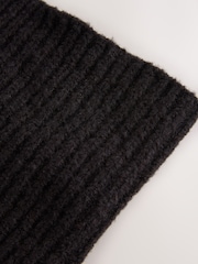 Black Chunky Rib Snood (1-16yrs) - Image 4 of 5