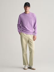 GANT Regular Crew Fit com gola redonda e logotipo Sweatshirt - Imagem 3 de 5