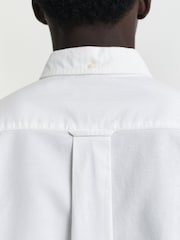 GANT White Regular-Fit Classic Oxford Shirt - Image 3 of 5