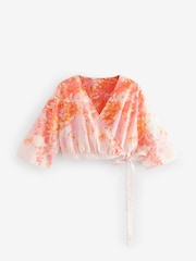 Laura Ashley Beach Wrap Top - Image 1 de 3