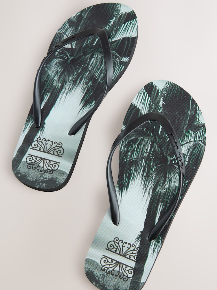 Never Fully Dressed Black Flip Flops - Image 5 of 5