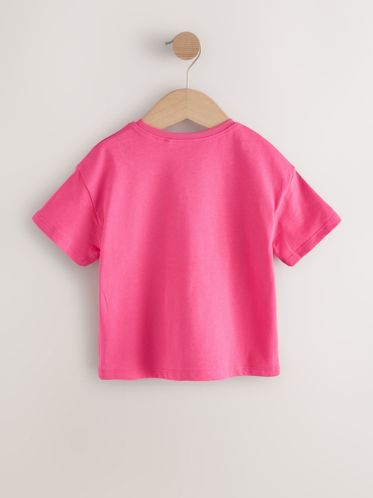 Pink Unicorn Short Sleeve T Shirt (3mths-7yrs) - Image 2 of 4