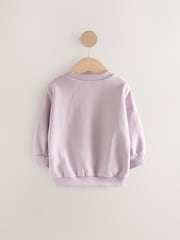 Lilac Sister Crew Neck Sweatshirt (3mths-7yrs) - Image 3 of 5