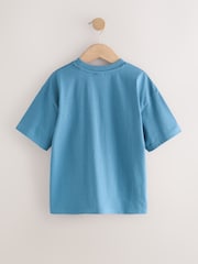 Spiderman Blue Flippy Sequin License T-Shirt (3-16yrs) - Image 3 of 5
