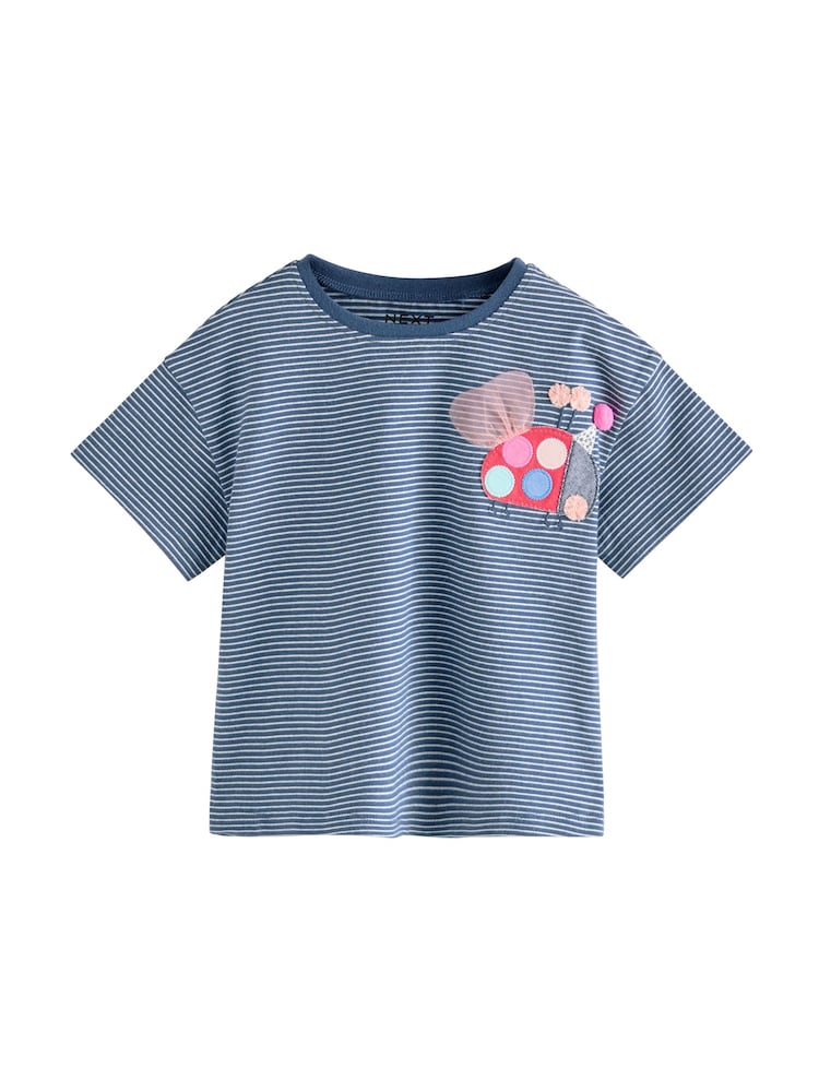 Rainbow Ladybird Tops 4 Pack (3mths-7yrs) - Image 3 of 14