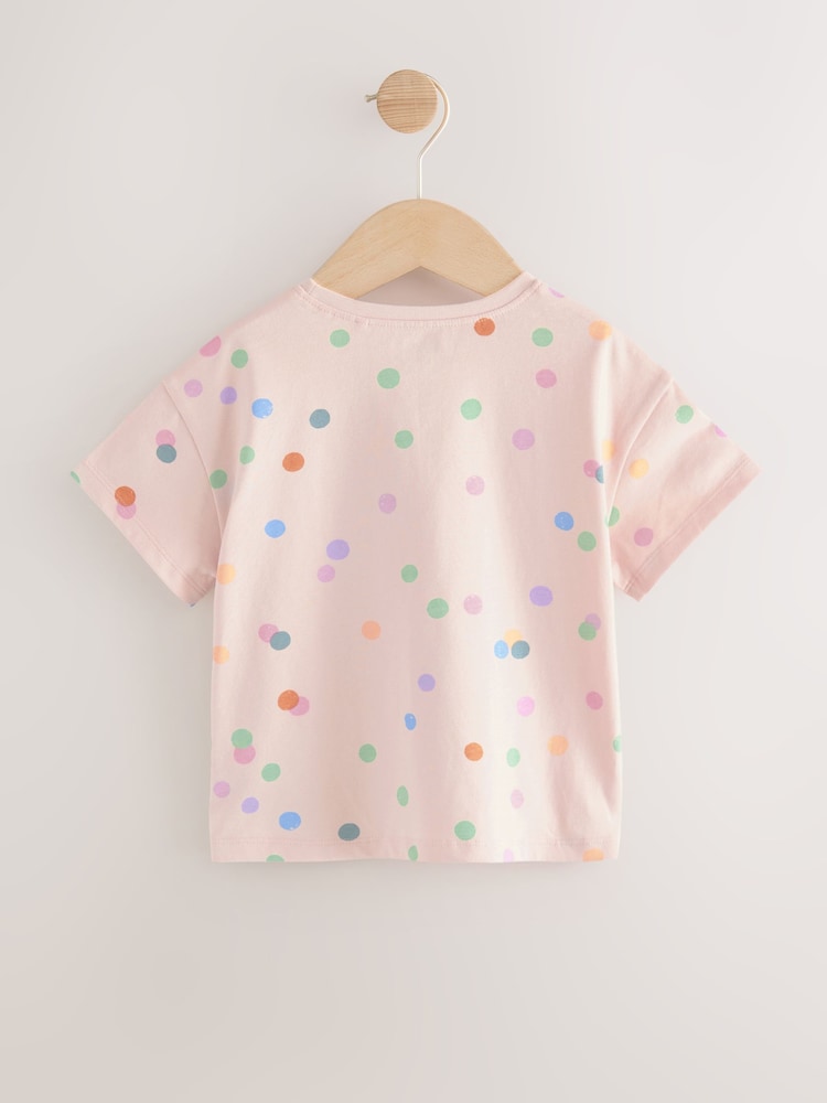 Rainbow Ladybird Tops 4 Pack (3mths-7yrs) - Image 7 of 14