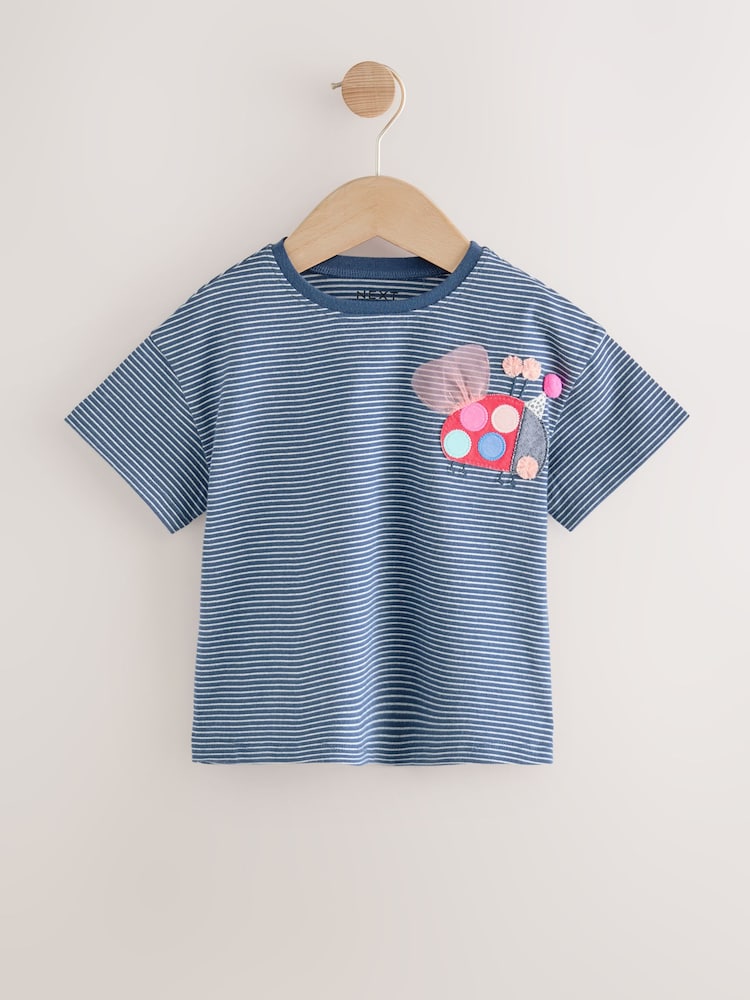 Rainbow Ladybird Tops 4 Pack (3mths-7yrs) - Image 9 of 14