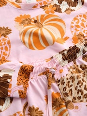 Pink Long Sleeve Pyjamas - Image 6 of 7