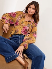Lipsy Pussybow Blouse - Imagem 4 de 5