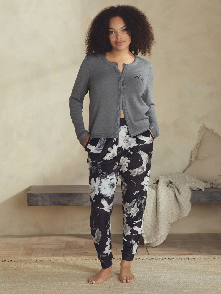 črna - B by Ted Baker Bird Cardigan Pyjamas - Slika 1 iz 14