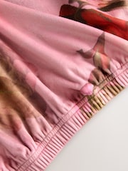 B by Ted Baker Pink Floral Cosy Twosie Pyjamas - Image 14 of 14