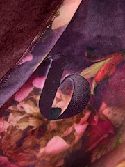 B by Ted Baker Aubergine Floral Cosy Robe - Image 10 of 13