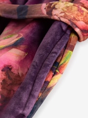 B by Ted Baker Aubergine Floral Cosy Robe - Image 12 of 13