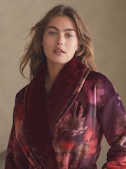 B by Ted Baker Aubergine Floral Cosy Robe - Image 4 of 13