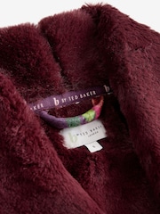 B by Ted Baker Aubergine Floral Cosy Robe - Image 9 of 13