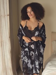 B by Ted Baker Black Bird Satin Slip - Image 2 of 7