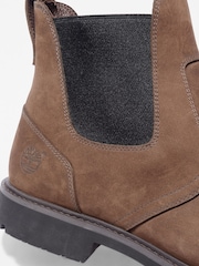 Timberland Mens Stormbuck Chelsea Brown Boots - Image 4 of 5