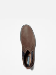 Timberland Mens Stormbuck Chelsea Brown Boots - Image 5 of 5