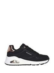Skechers Black Girls Uno Gen1  Trainers - Image 1 of 3