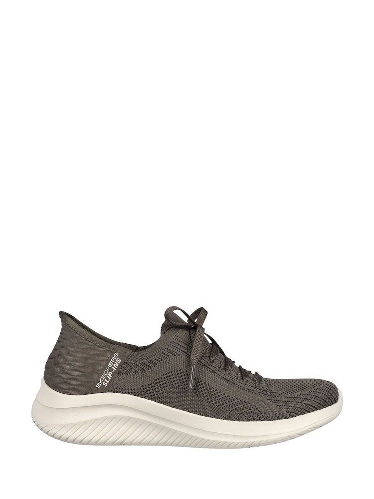 Skechers Green Slip-ins: Ultra Flex 3.0 Brilliant Trainers - Image 1 of 3