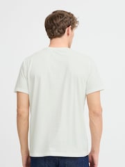 Blend White Printed Short Sleeve 100% Cotton T-Shirt - Image 2 of 5