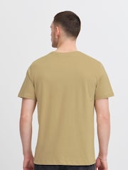 Blend Brown Printed Short Sleeve 100% Cotton T-Shirt - Image 2 of 5