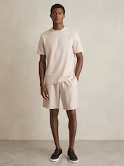 Reiss Argon Oversized Textured T-Shirt - Image 3 of 6