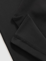 Reiss Black Raye 13-14 yrs Three-Quarter Length Leggings - Image 4 of 4