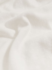 Reiss Ivory Marah 9-13 yrs Oversized Cotton-Blend T-Shirt - Image 4 of 4