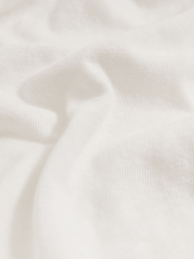 Reiss Ivory Marah 9-13 yrs Oversized Cotton-Blend T-Shirt - Image 4 of 4