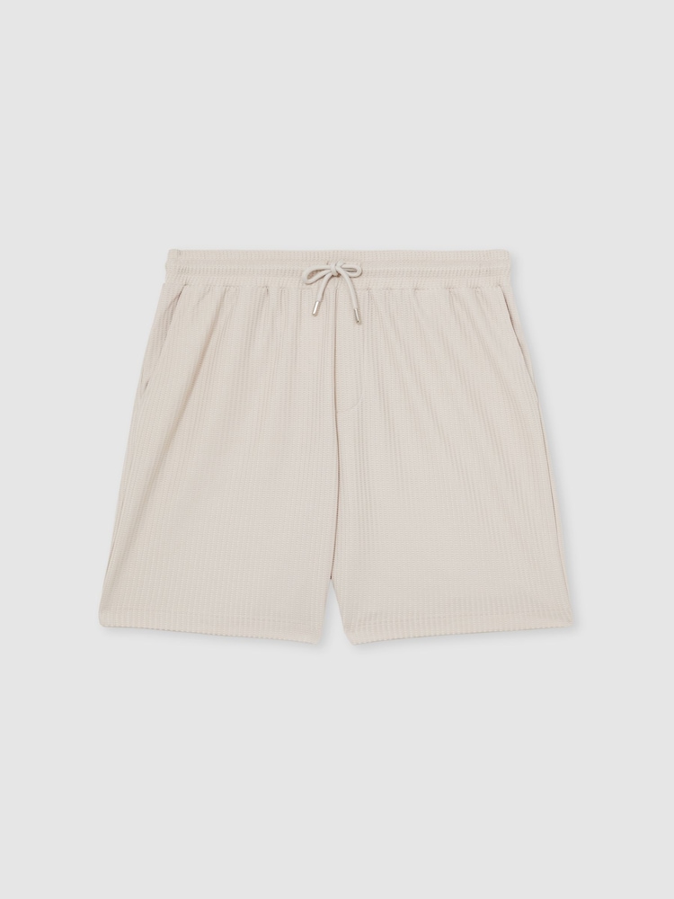 Reiss Zano Short en maille texturée - Image 2 of 5