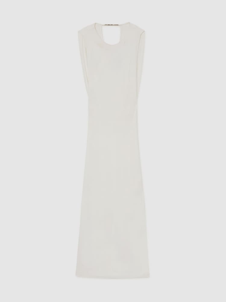 Vestido largo ajustado drapeado de punto Milena de Reiss - Imagen 2 de 6 Vestido largo ajustado drapeado de punto Milena de Reiss - Imagen 2 de 6