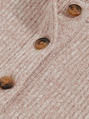 Reiss Erin Rib-Knit Button-Placket Vest - Imagen 4 de 4
