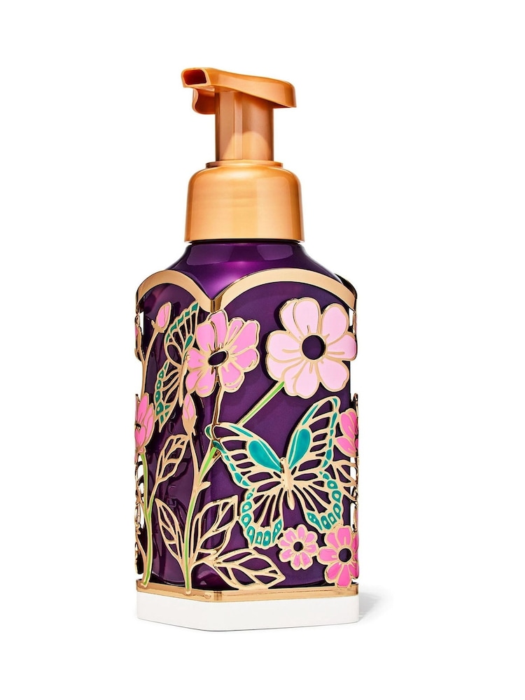 Bath & Body Works Butterflies In The Garden Gentle & Clean Foaming Hand Soap Holder - Image 1 of 1 Bath & Body Works Butterflies In The Garden Gentle & Clean Foaming Hand Soap Holder - Image 1 of 1
