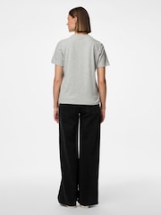 Gris - PIECES 2 Pack T-Shirts Stripe And Plain - Imagen 3 de 7