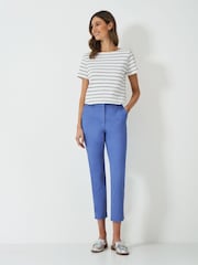 Crew Clothing Blue Capri Trousers - Image 1 of 5