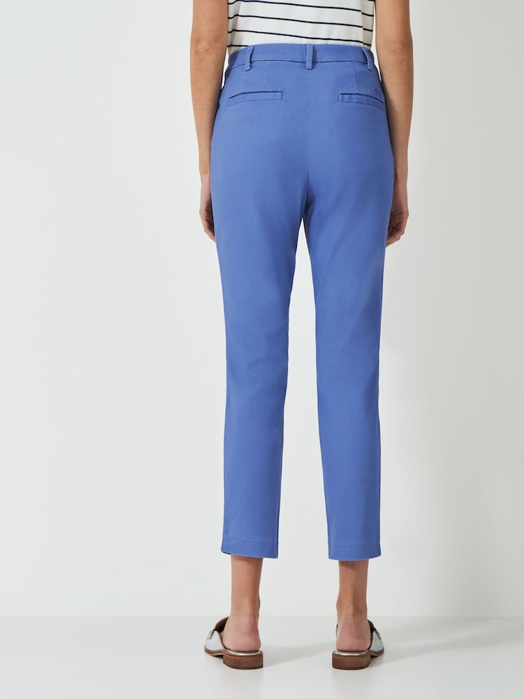 Crew Clothing Blue Capri Trousers - Image 2 of 5