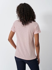 Crew Clothing Crew Neck Stripe 100% Cotton T-Shirt - Imagen 3 de 5