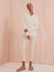 Crew Clothing Natural Capri Chinos - Image 1 of 5