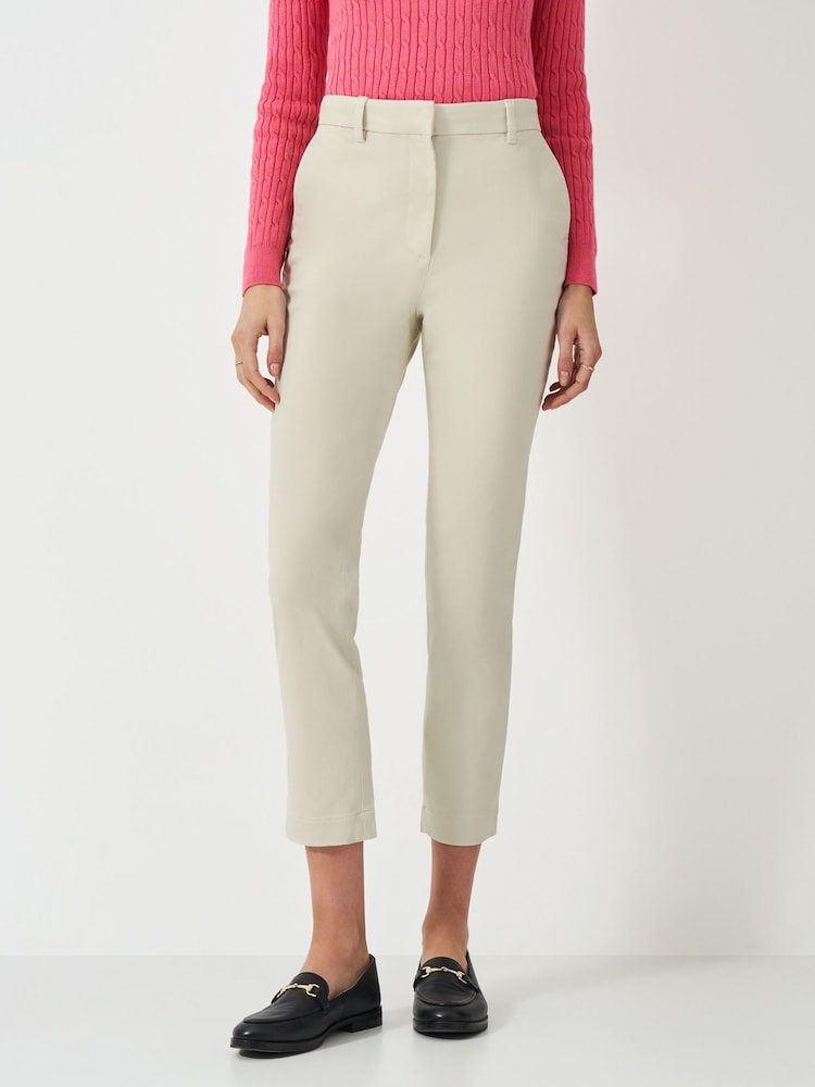 Crew Clothing Natural Capri Chinos - Image 2 of 5