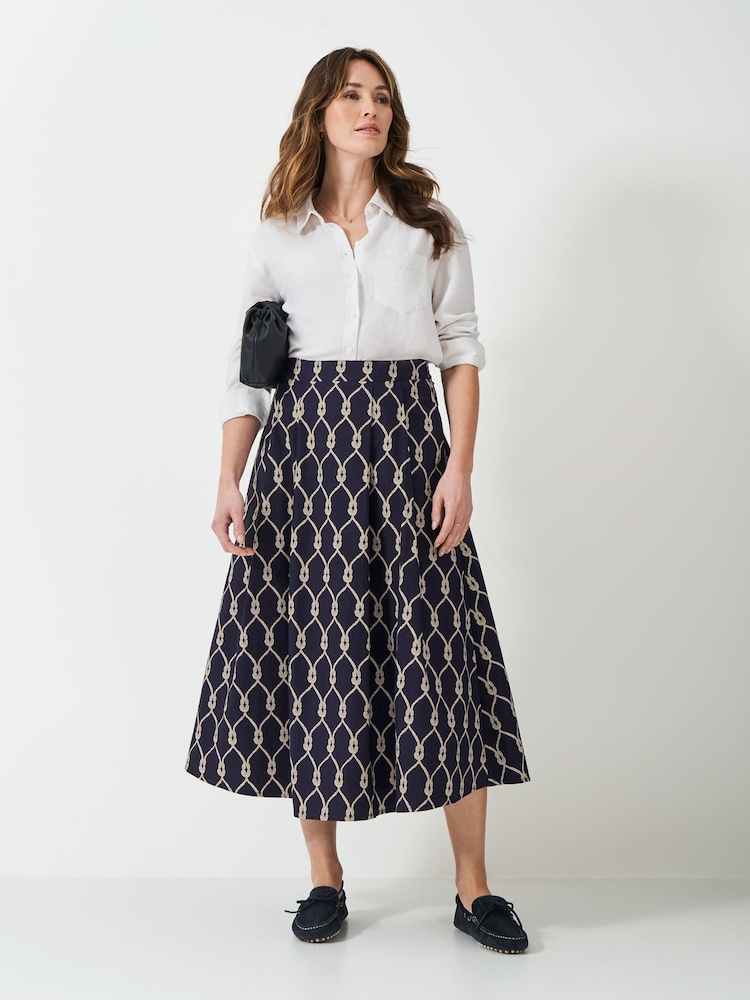 Crew Clothing Gabby Cotton Skirt - Imagen 1 de 5 Crew Clothing Gabby Cotton Skirt - Imagen 1 de 5