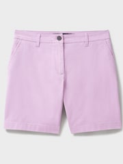 Crew Clothing Pink Cotton Chino Shorts - Image 5 of 5
