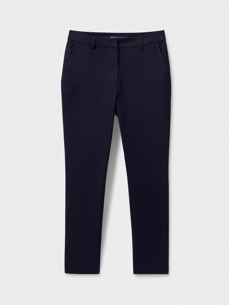 Crew Clothing Company Blue Capri Chinos Trousers - Image 5 of 5