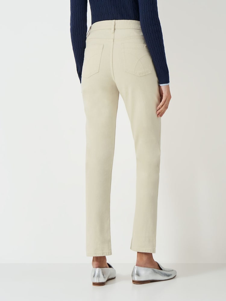Crew Clothing Natural Straight Leg Jeans - Image 3 of 6