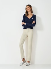 Crew Clothing Natural Straight Leg Jeans - Image 5 of 6